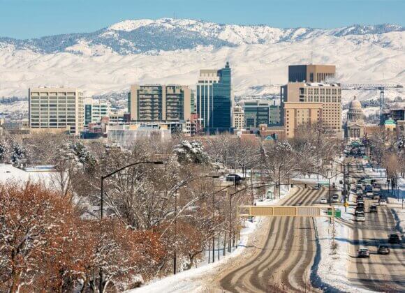 Boise Idaho Winter