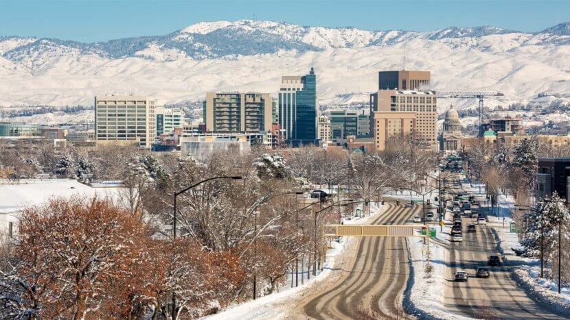 Boise Idaho Winter