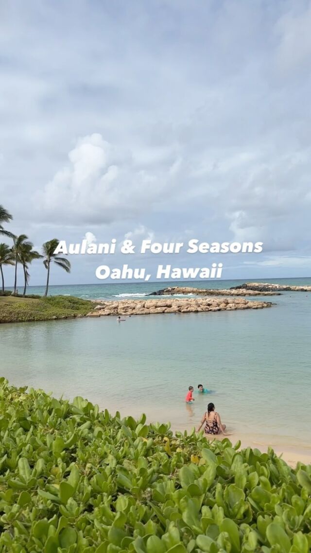 Did you know that @disneyaulani and @fsoahu are steps away from one another? These two family-friendly resorts share a beach making it easy to visit both resorts in one vacation—which is exactly what we did!

Stay tuned for our pros and cons of each resort. And follow @family.vacay for luxury family travel tips and inspiration!

#aulani #oahu #fourseasonsresortoahu #hawaiistagram #hawaiivacation #familyvacay #luxuryfamilytravel