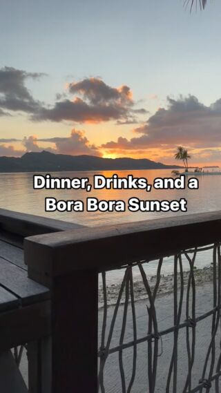 Every night the sunset delivered the most spectacular show! There are several restaurants @fsborabora, but Vaimiti was next level right on the beach. 

All restaurants had kid menus, and made families feel very welcome! Our son loved the food and was really mesmerized by the stunning views. 

#fourseasonsborabora #frenchpolynesia🇵🇫 #luxurytravel #borabora #familytravel #sunset #bucketlist